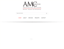 Tablet Screenshot of amcabinets.com